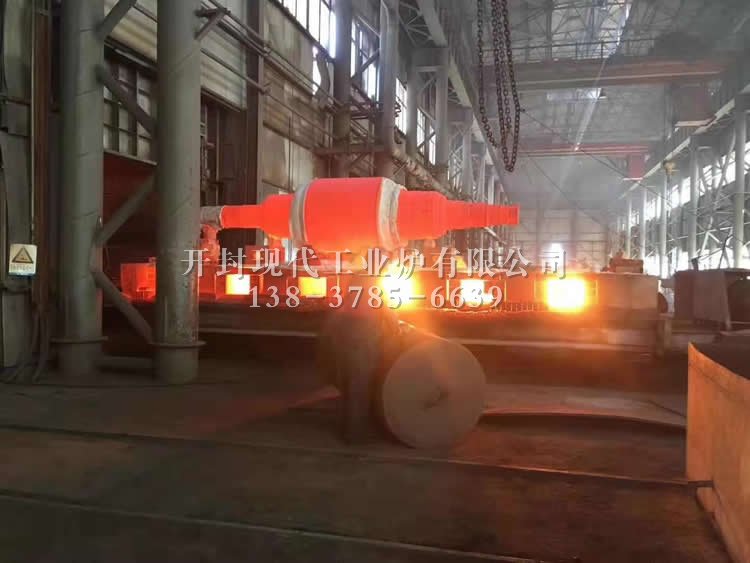 現代工業(yè)爐臺車式燃氣加熱爐